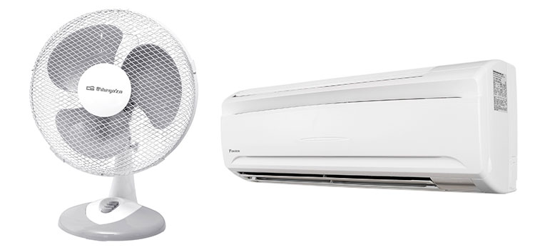 Aire condicionat o ventilador