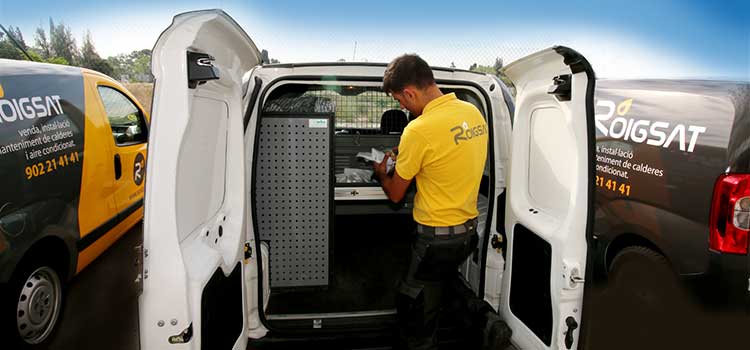 instal·lació d'aire condicionat